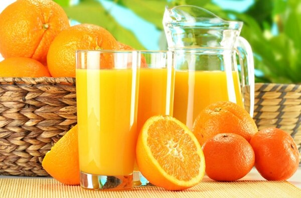 Jus d'orange pour Traiter le Rhume