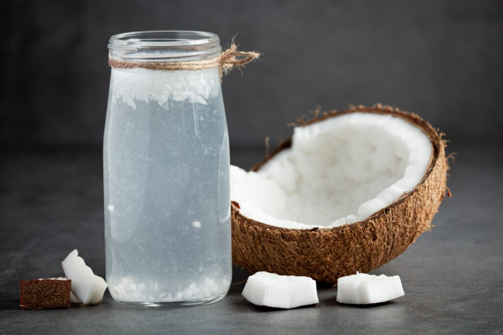 Rituel de purification à l'eau de coco 